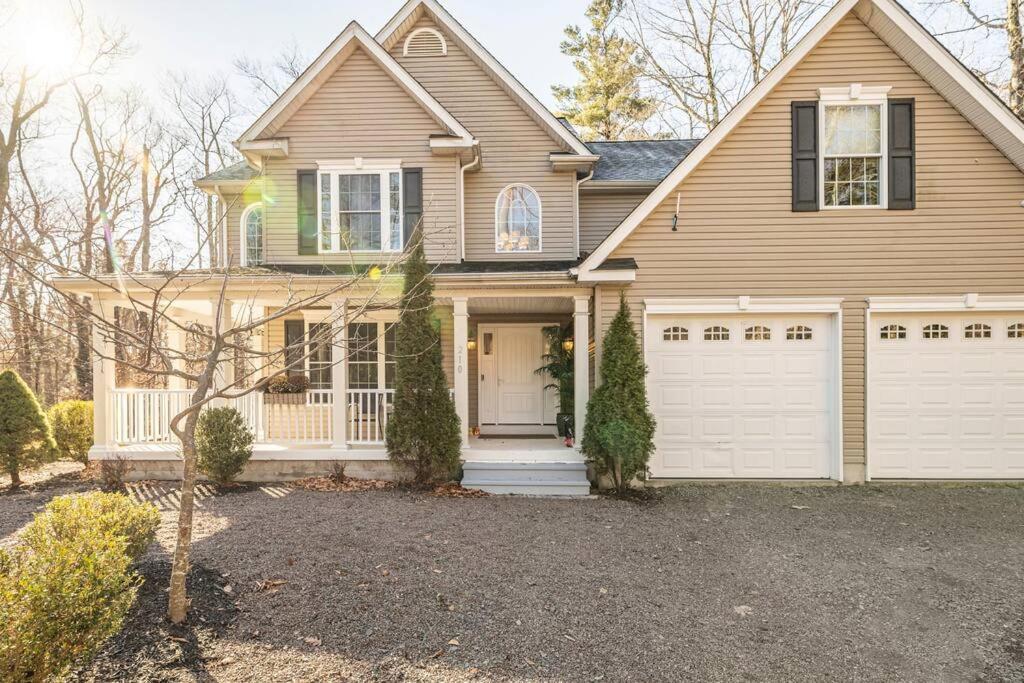 Luxury 4 Bedroom House In Pocono Mountains In Golf Course Near Lake Tobyhanna Exterior foto